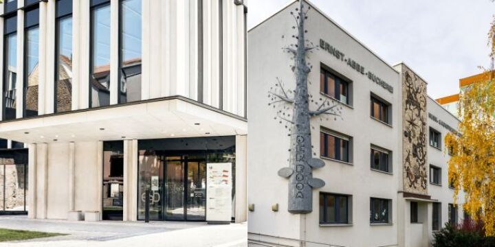 Haupteingang der EAB Standtort Stadtmitte und Lobeda