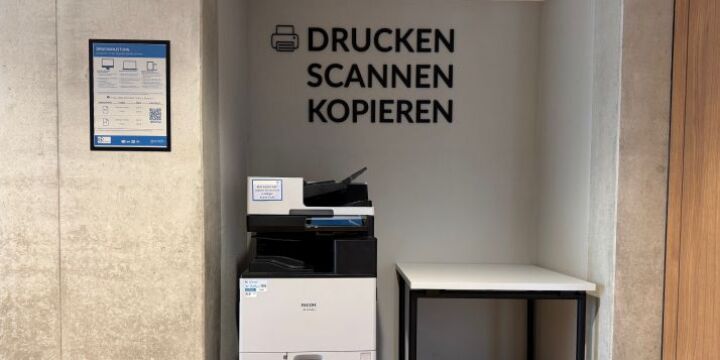 Drucker in der EAB  &copy;EAB