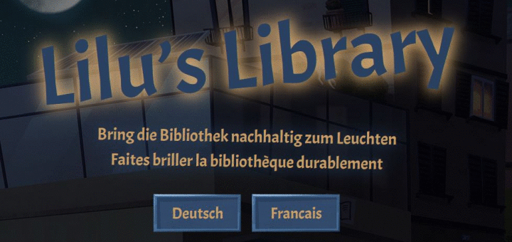 Screenshot Lilu nachhaltige Bibliothek