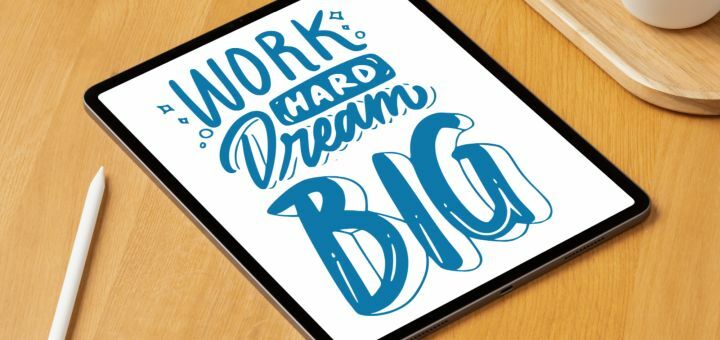 Digitales Handlettering