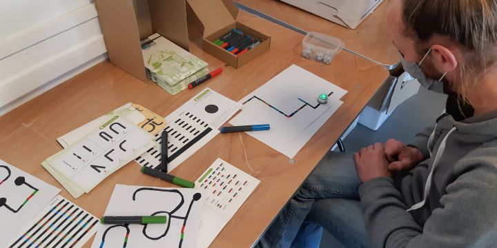 Ozobot Lernroboter  ©JenaKultur | EAB Jena 
